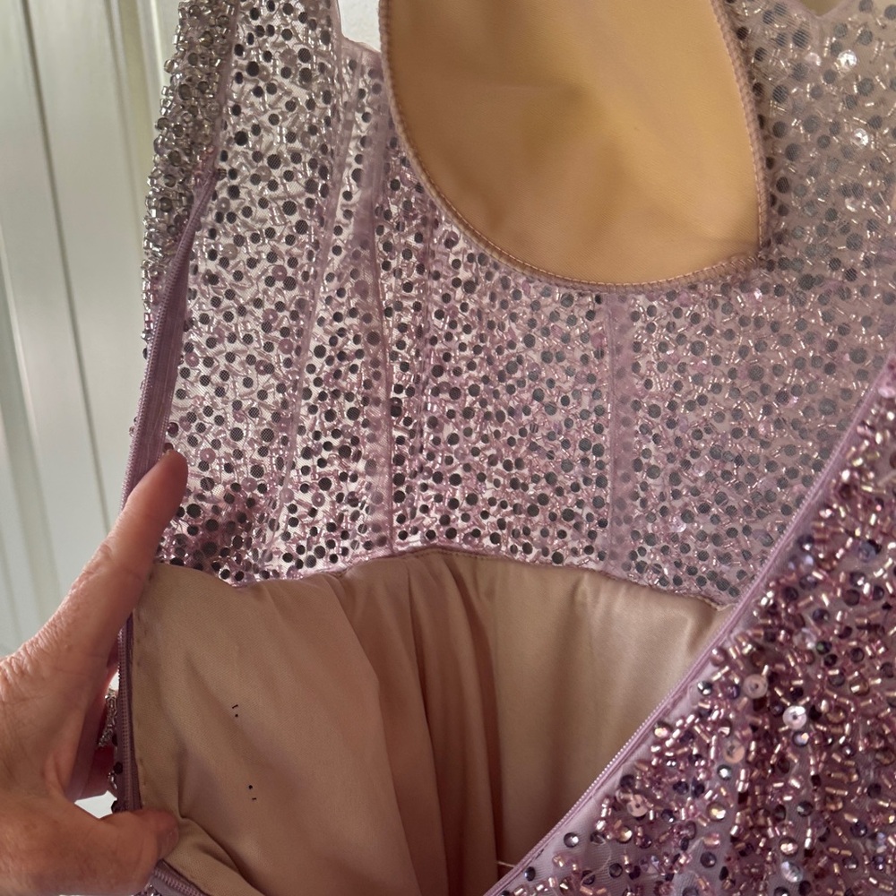 Mac Duggal Lavender Gown - Picture 6 of 8